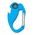 Carabiner with Bottle Opener and Compass
